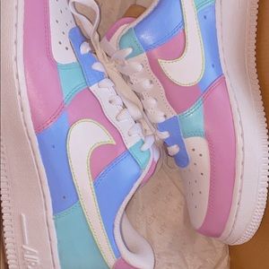 Multicolored Custom Air Force 1